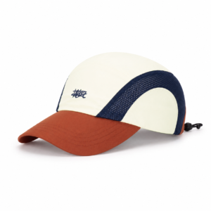 custom color blocked embroidered waterproof quick dry five panel cap