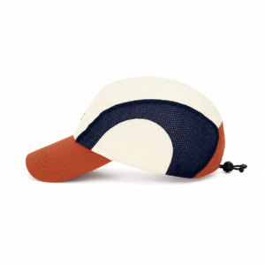 custom color blocked embroidered waterproof quick dry five panel cap