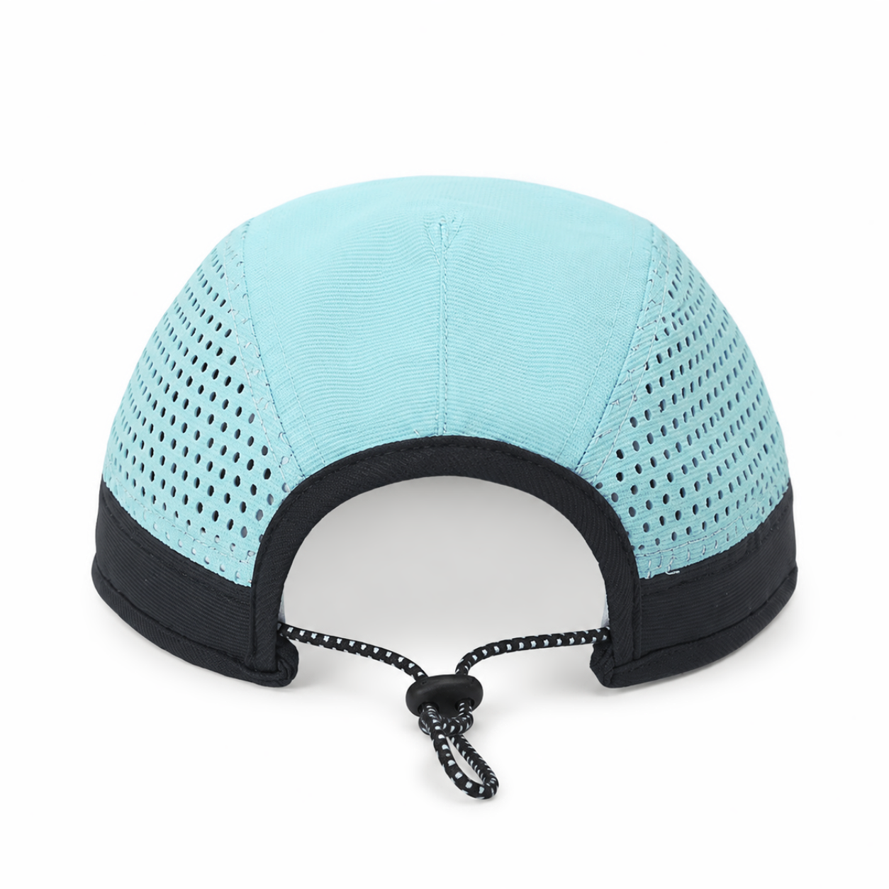 custom color blocked embroidered mesh breathable sun protection flat brim baseball cap