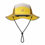 custom embroidered patch bucket hat with wind strap, quick dry, waterproof & sun protection