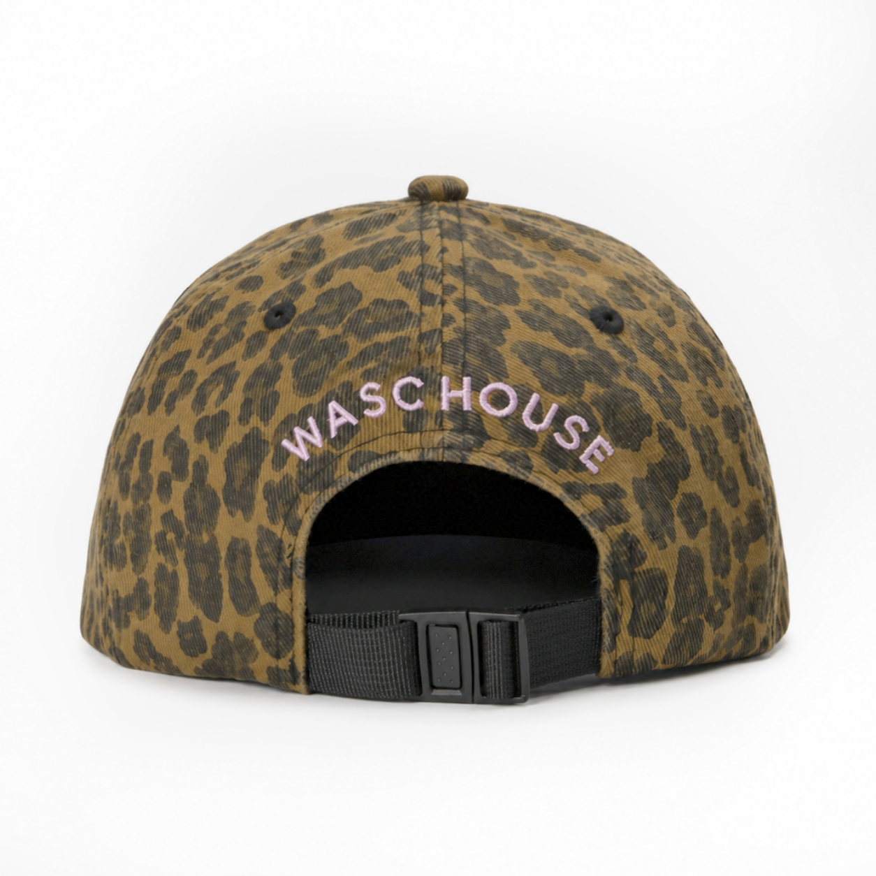 custom leopard print embroidered sun protection flat brim baseball cap