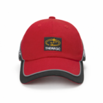 custom double brim color blocked embroidered baseball cap