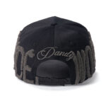 custom 5 panel snapback hat with 3d embossed silicone logo