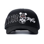 custom 5 panel cap with 3d border embroidery