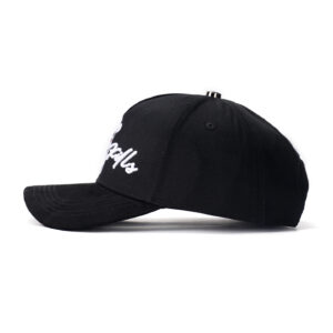 custom 5 panel cap with 3d border embroidery