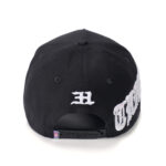 custom 5 panel cap with 3d embroidery & crystal rhinestones