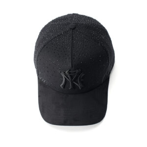 custom 5 panel cap with 3d embroidery & rhinestones