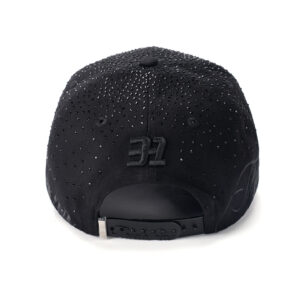 custom 5 panel cap with 3d embroidery & rhinestones