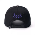 custom 5 panel cap with 3d embroidery & sequin poker design