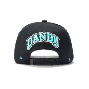 custom 5 panel cap with terry embroidery