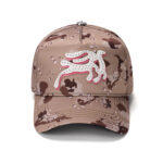 Custom Structured Cap with Applique Embroidery & Rhinestones