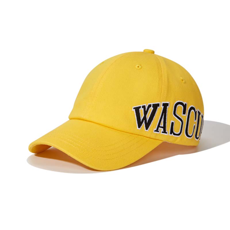 custom baseball cap with all over embroidery