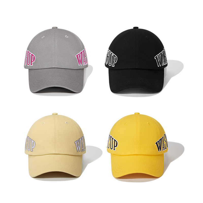 custom baseball cap with all over embroidery