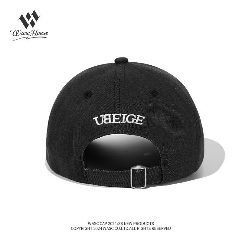 custom baseball cap with bow embroidery