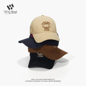 custom baseball cap with rhinoceros embroidery, animal protection theme