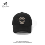 custom baseball cap with rhinoceros embroidery, animal protection theme
