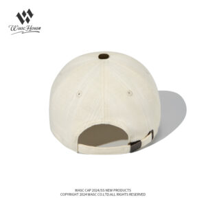 custom color block baseball cap with embroidery