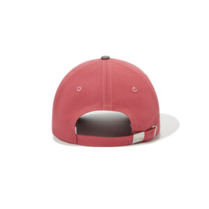 custom color block baseball cap with letter embroidery