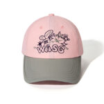 custom color block quick dry baseball cap with butterfly embroidery