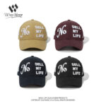 custom structured baseball cap with 3d all over embroidery