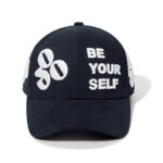 custom structured baseball cap with 3d all over embroidery