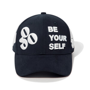 custom structured baseball cap with 3d all over embroidery