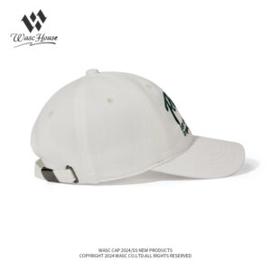custom vintage washed baseball cap with letter embroidery