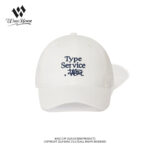 custom washed baseball cap with letter embroidery