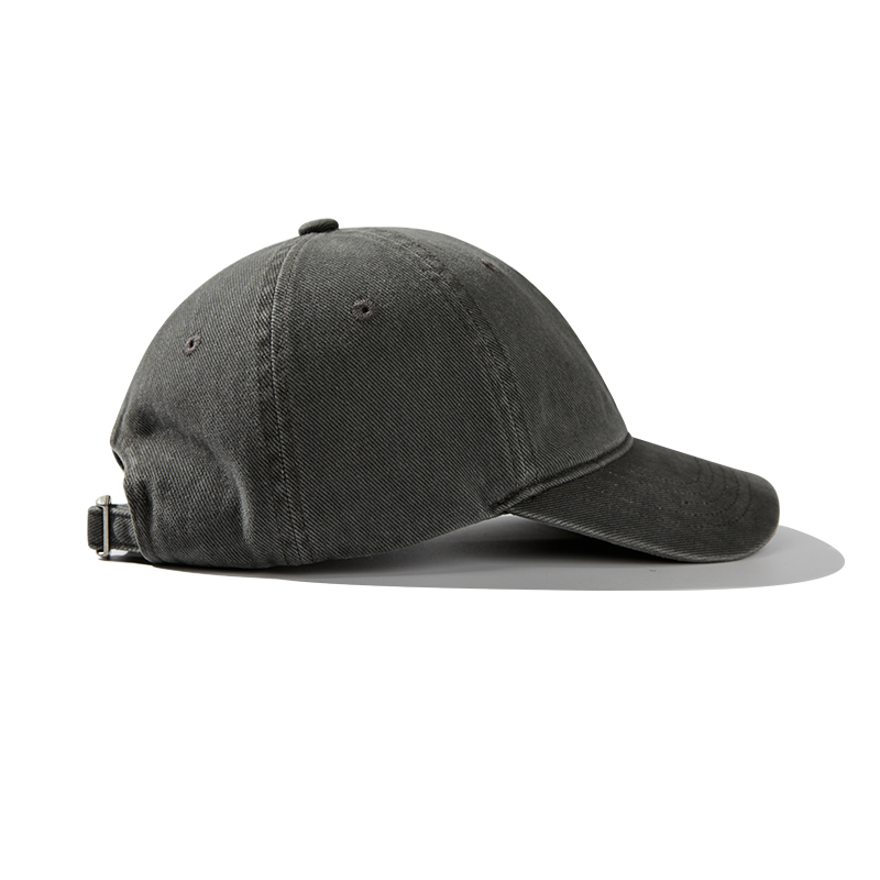 custom washed vintage baseball cap with flat embroidery