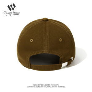 custom washed vintage baseball cap with letter embroidery