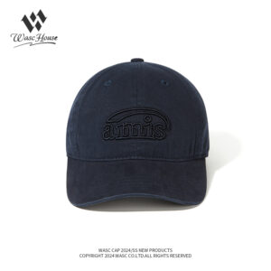 custom washed vintage baseball cap with letter embroidery