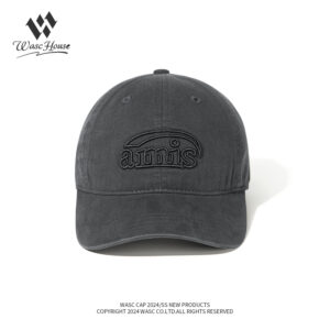 custom washed vintage baseball cap with letter embroidery
