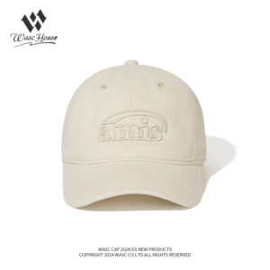 custom washed vintage baseball cap with letter embroidery