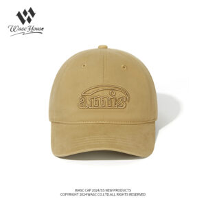 custom washed vintage baseball cap with letter embroidery