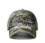 custom target pattern distressed ripped vintage baseball cap