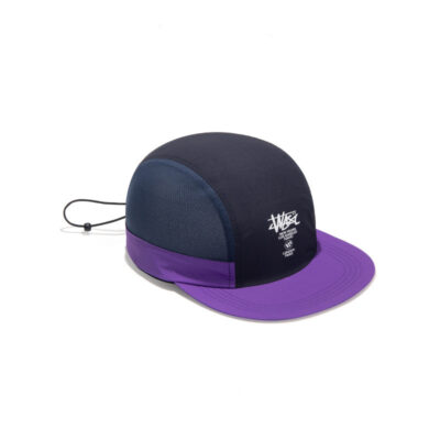 custom color blocked mesh embroidered quick dry waterproof breathable cap