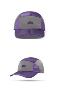 custom color blocked foldable quick dry five panel cap