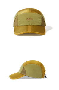 custom color blocked foldable quick dry five panel cap
