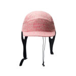 custom polka dot embroidered printed waterproof quick dry five panel cap