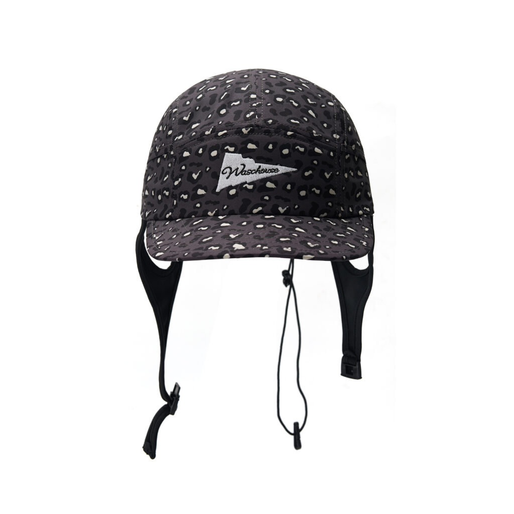 custom polka dot embroidered printed waterproof quick dry five panel cap