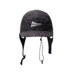custom polka dot embroidered printed waterproof quick dry five panel cap