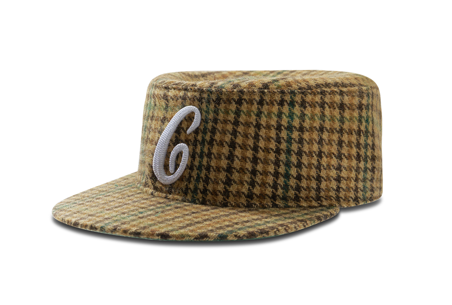 custom embroidered flat top sun visor baseball cap