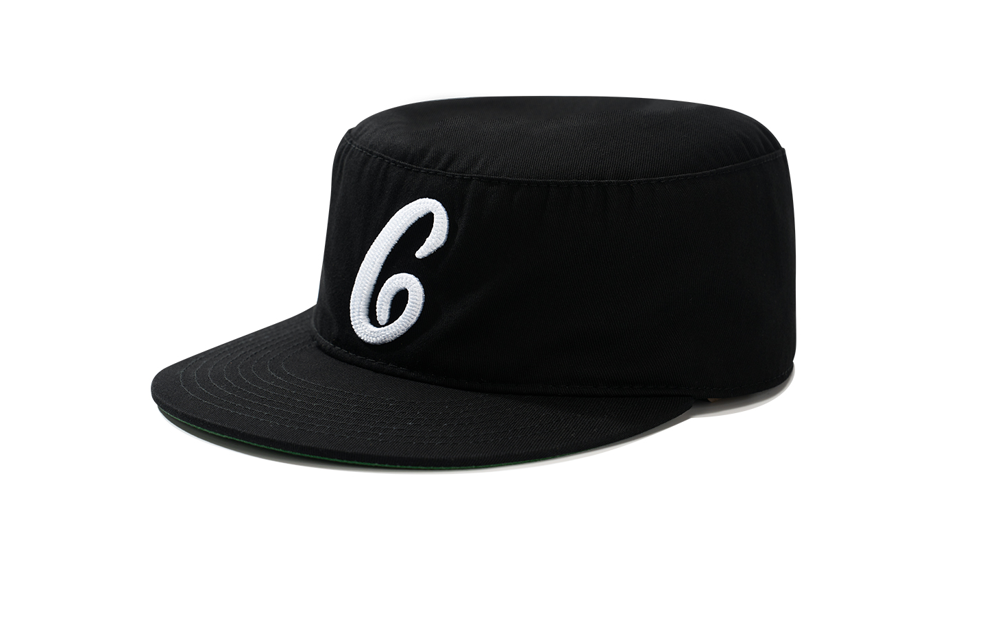 custom embroidered flat top sun visor baseball cap
