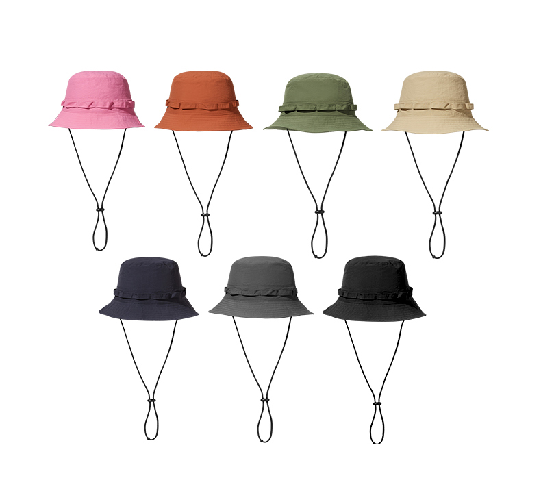 custom foldable pocket quick dry waterproof sun protection bucket hat