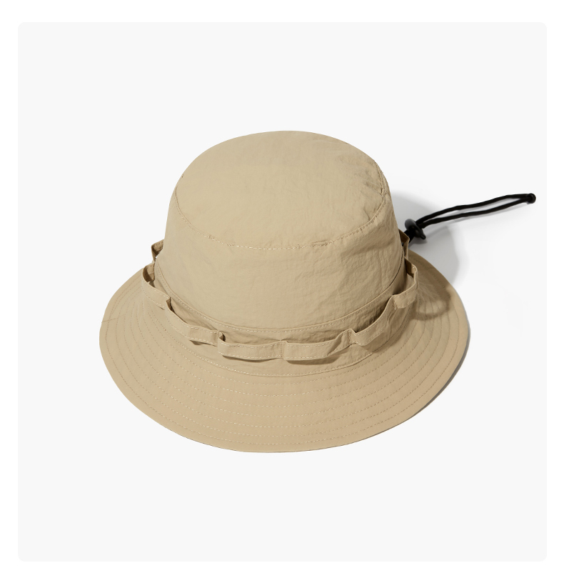 custom foldable pocket quick dry waterproof sun protection bucket hat