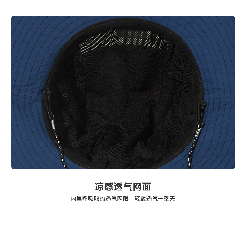 custom color blocked patch embroidered quick dry waterproof foldable bucket hat