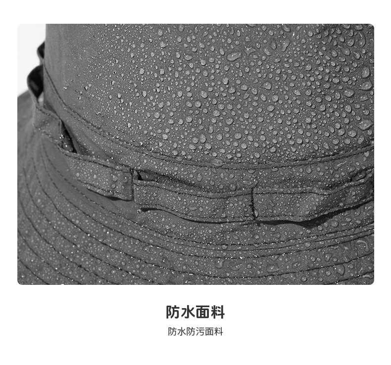 custom foldable pocket quick dry waterproof sun protection bucket hat