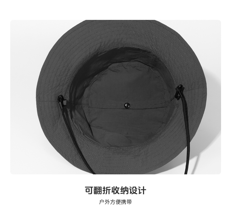custom foldable pocket quick dry waterproof sun protection bucket hat