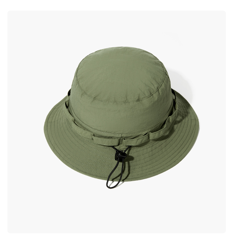 custom foldable pocket quick dry waterproof sun protection bucket hat