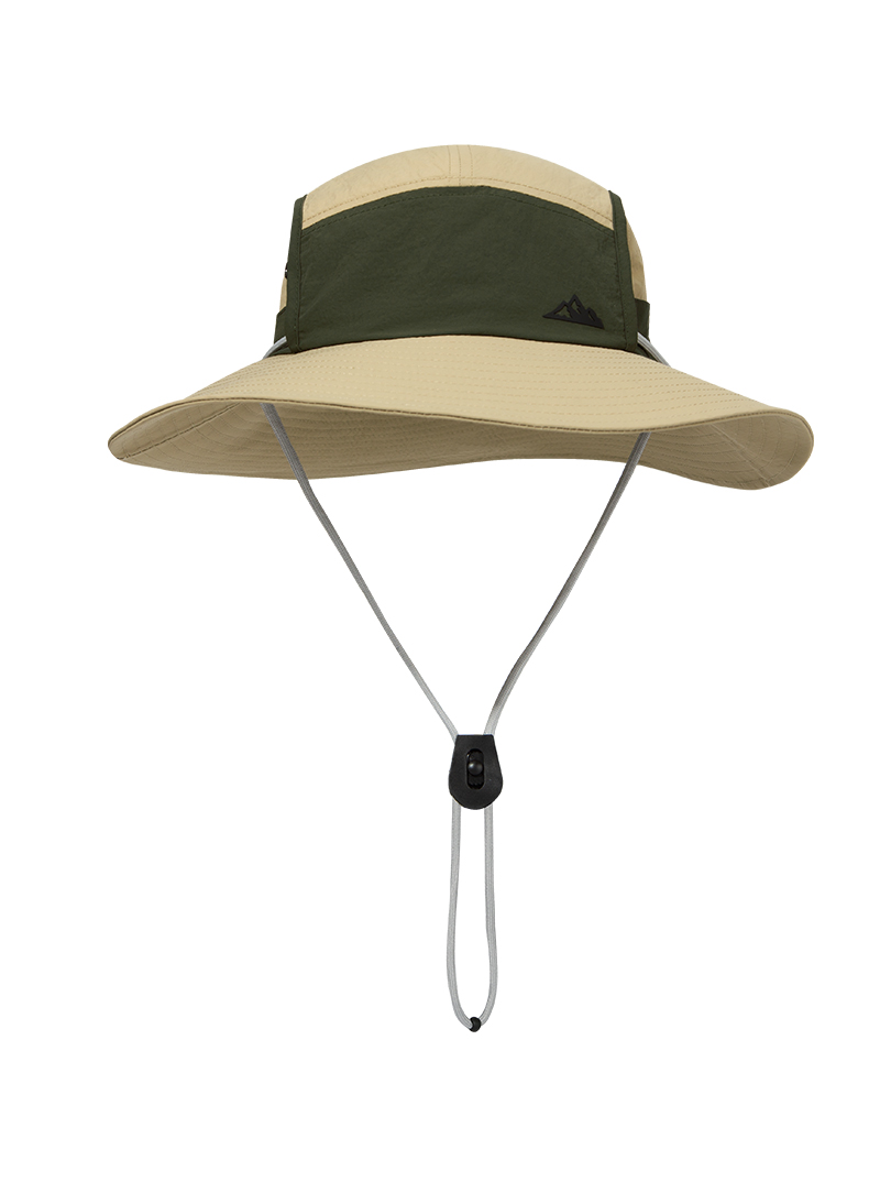 custom color block quick dry waterproof sun protection bucket hat